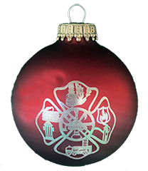 Fireman Logo XMAS Bulb